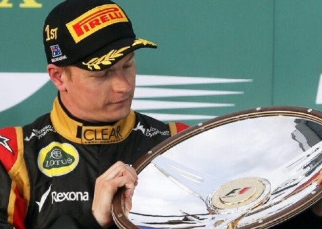 F-1 pasaules čempionāts sākas ar Raikonena uzvaru