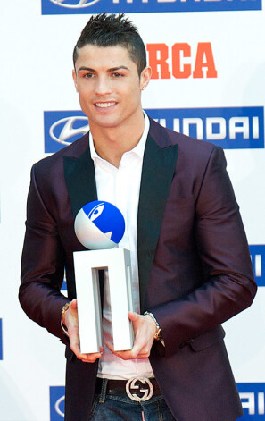 Криштиану Роналду стал лучшим футболистом испанской лиги