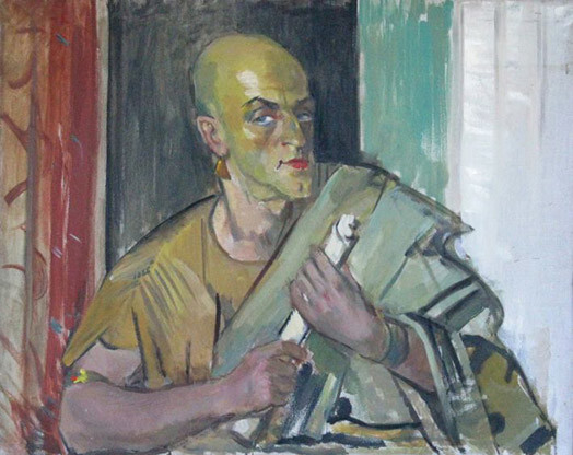 Aleksandra baletā „Spartaks”. 1960. – 1961., audekls, eļļa.