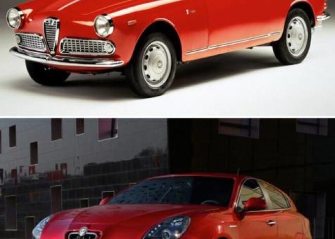 Alfa Romeo Giuletta 1954. un 2013. gads