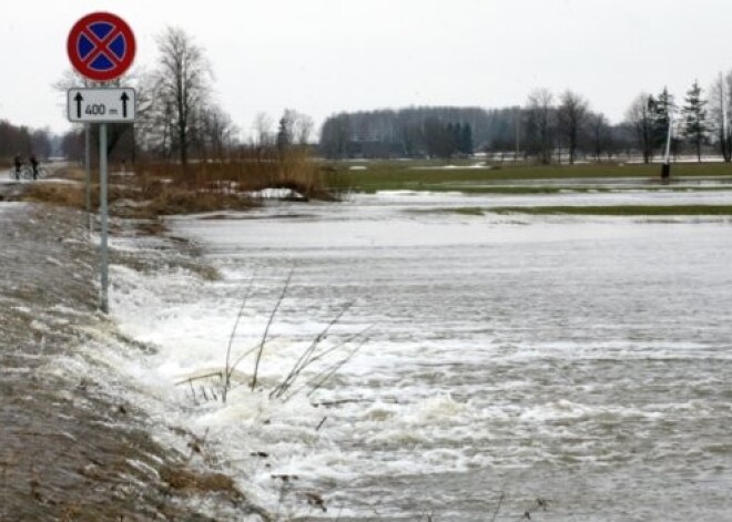 Līdz kritiskajai robežai Daugavā pie Daugavpils atlikuši tikai 59 centimetri