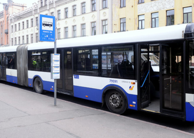 No 1.maija 24.autobusa maršruts tiks novirzīts pa Skanstes ielu