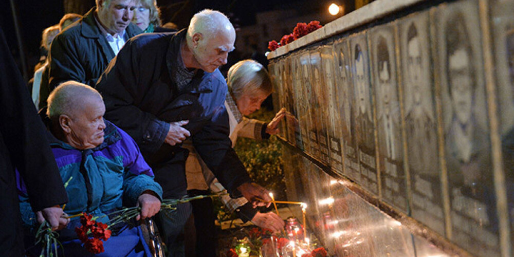 На Украине памятные мероприятия начались еще ночью в Славутиче, в 50 км от ЧАЭС