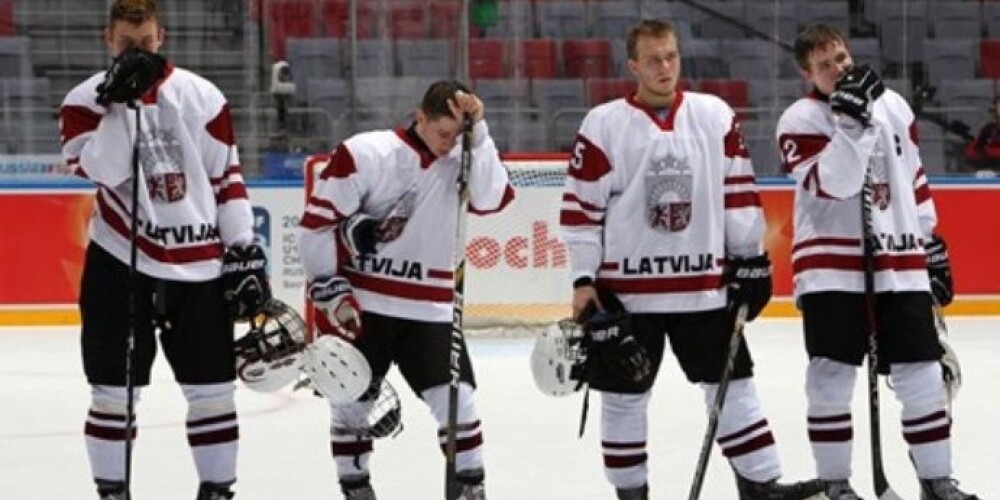 Latvijas U-18 hokeja izlase zaudē vietu pasaules čempionāta augstākajā divīzijā