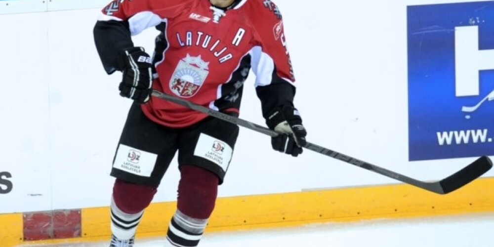 Latvijas hokeja izlase pēdējo pārbaudes spēli aizvadīs bez vairākiem līderiem