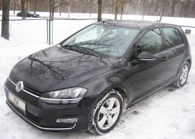 Pilnīgi citādāks automobilis. Volkswagen Golf VII. FOTO