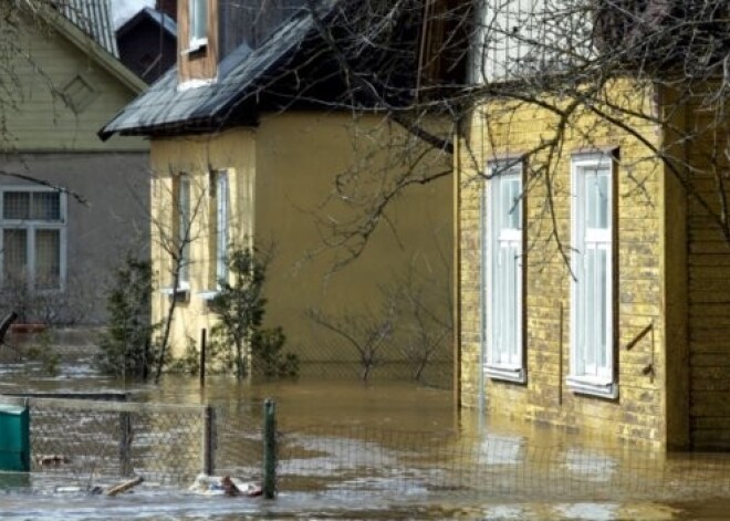 Pavasara plūdu radītie zaudējumi valstij - aptuveni 2,6 miljoni latu. FOTO