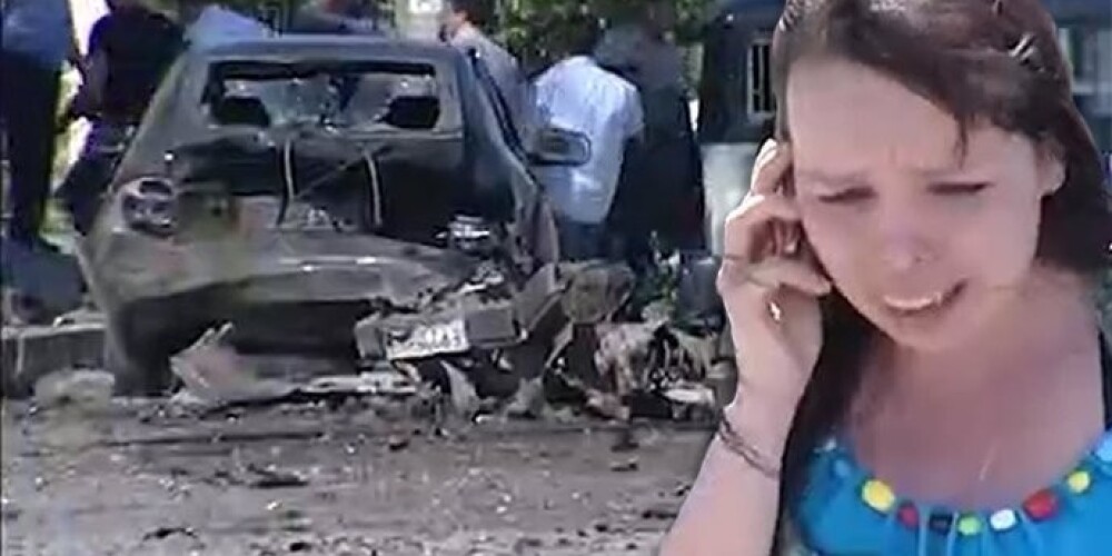 Первой на воздух взлетела Toyota одного из сотрудников, а через 15 минут - ВАЗ-2108 белого цвета