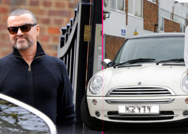 Džordžs Maikls izkrīt no auto, kas traucas ar 112 km/h