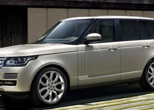 Range Rover galvassāpes radījis apdrošināšanas kompānijai Balta.