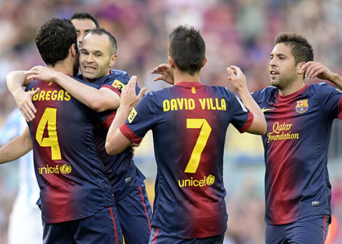 "Barcelona" futbolisti Spānijas čempionāta sezonu noslēdz ar 100 izcīnītiem punktiem