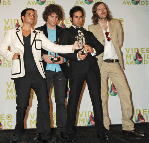 "The Killers" vēl tālajā 2005.gadā, iegūstot "Video Music Awards" balvu.