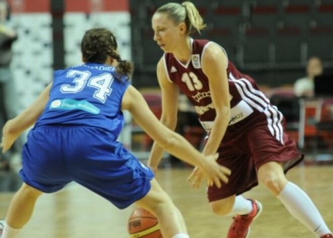 Latvijas sieviešu basketbola izlasei Eiropas čempionāts galā