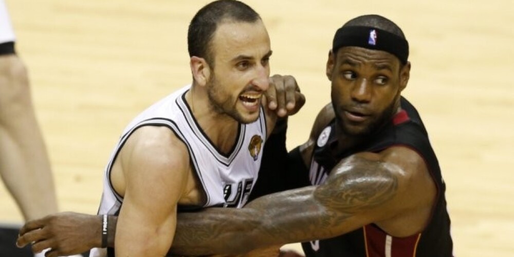 Sanantonio "Spurs" nonāk soļa attālumā no NBA čempionu titula. VIDEO
