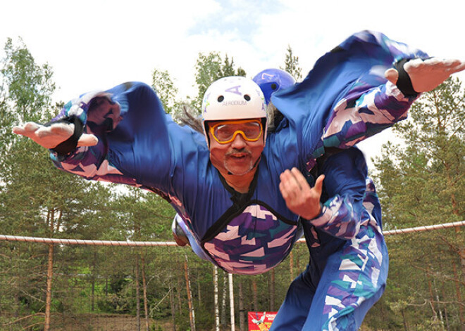 Cilvēki virs 100 kg testēs jauno Aerodium tuneli!