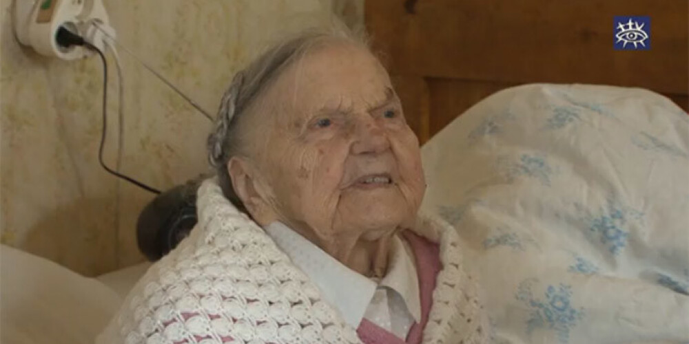 Vandzeniece Anna Birze nosvin 100. dzimšanas dienu. VIDEO
