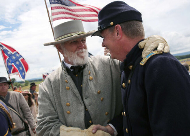 В США состоялась реконструкция битвы 1863 года при Геттисберге. ФОТО