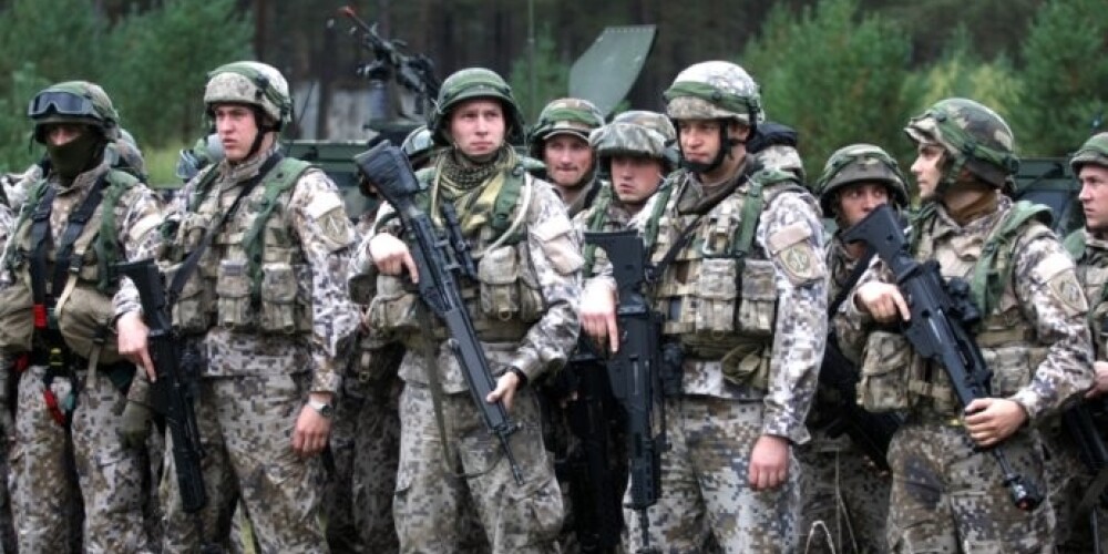 Латвийская армия отмечает свое 94-летие