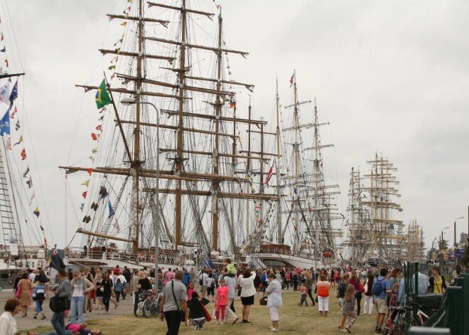 Tall Ships Races 2013 regates kuģi Rīgā