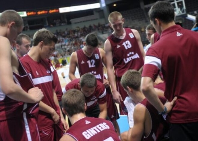 Latvijas U-18 basketbola izlase paliek bez medaļām