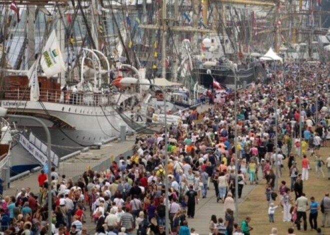 Регату The Tall Ships Races 2013 и связанные с ней мероприятия посетили 1,5 млн. человек