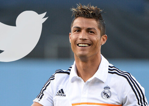 Ronaldu ierakstiem "Twitter" kontā visā pasaulē seko 20,1 miljons cilvēku.