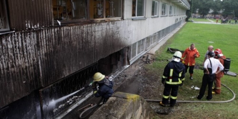По факту пожара в больнице Страдиня заведено уголовное дело