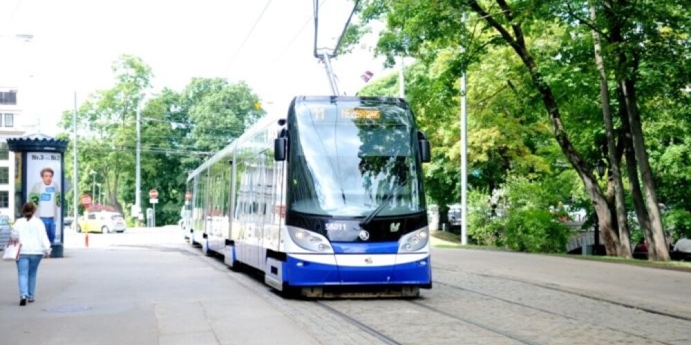 No 19. līdz 24. augustam būs izmaiņas tramvaju kustībā  K. Barona ielā un Aspazijas bulvārī