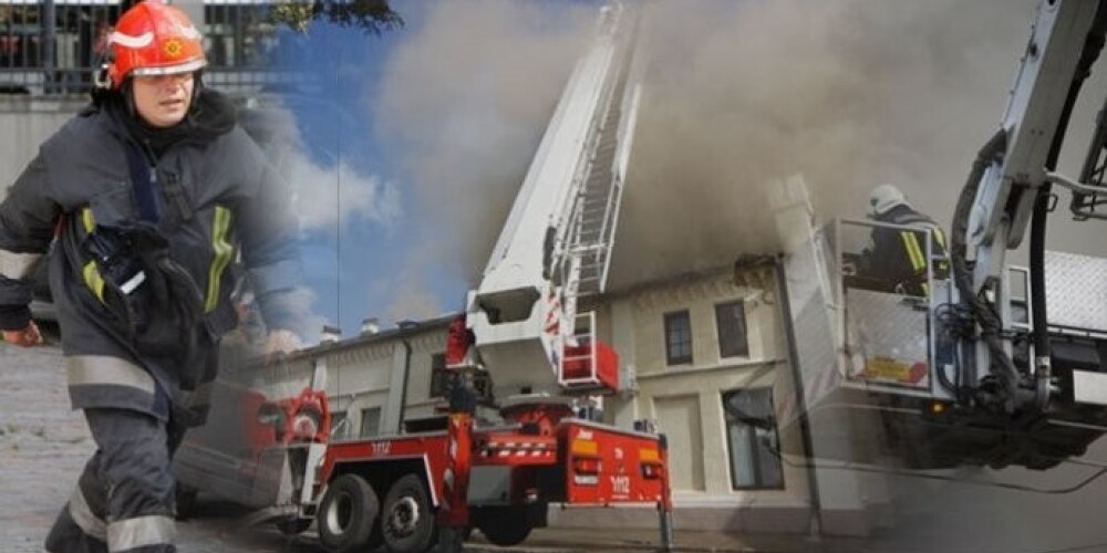 Пожар в "Ригас уденс" парализовал работу управления окружающей среды