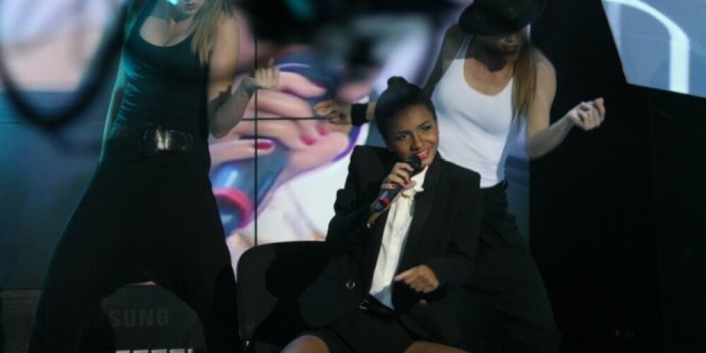Aminatas seksīgais priekšnesums talantu šova otrajā koncertā. FOTO. VIDEO