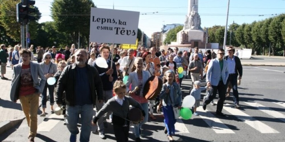 "Lepns, ka esmu tētis!"