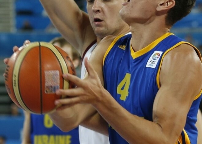 Ukrainas izlases basketbolistam kauns par zaudējumu Latvijai