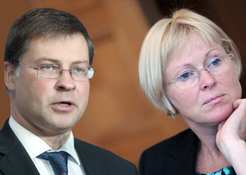 Nolemts! Premjers Dombrovskis prasīs kultūras ministres demisiju