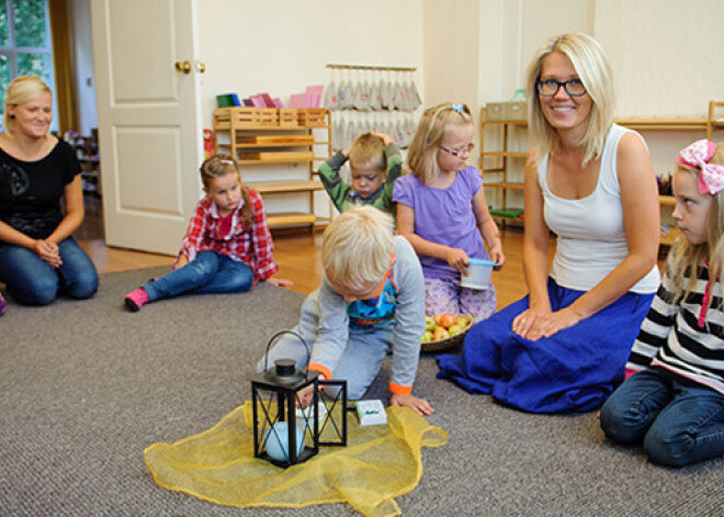 Citādā pedagoģija. Montesori bērnu māja