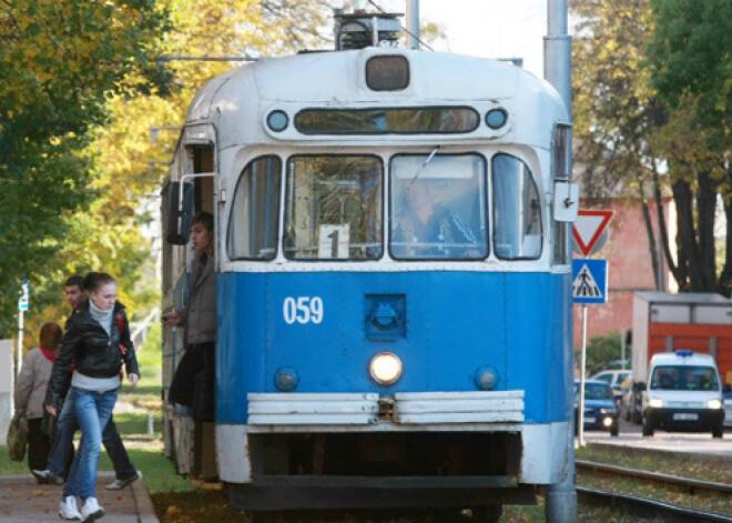 Tramvaju skandāls Daugavpilī. VIDEO