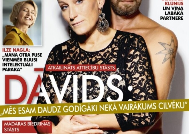 "Mēs esam daudz atklātāki nekā vairākums cilvēku," intervijā "OK!" teic Dāvids