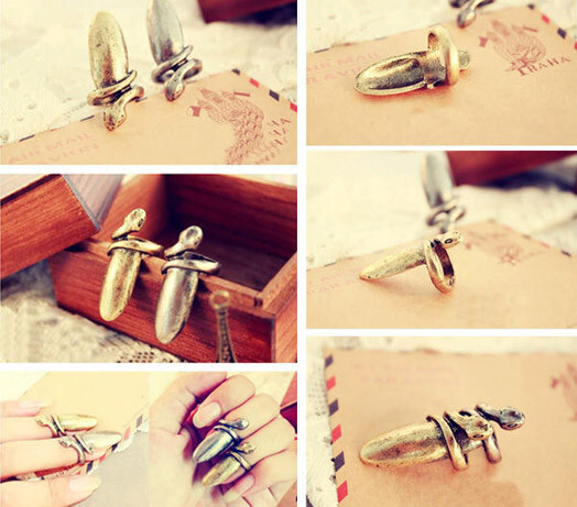 Vintage stila Rings&Tings nagu gredzeni pieejami vidēji par EUR 5 (www.ringsandtings.com)