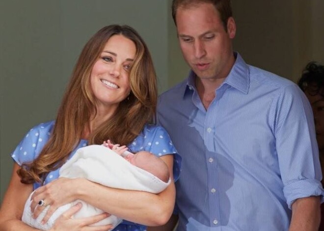 Названы крестные родители принца Джорджа