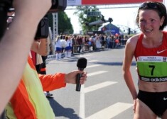 Jeļena Prokopčuka Ņujorkas maratonā piedalījās pēc piecu gadu pārtraukuma. Viņa 2005. un 2006.gadā šajās sacensībās spēja triumfēt, bet 2007.gadā bija trešā.