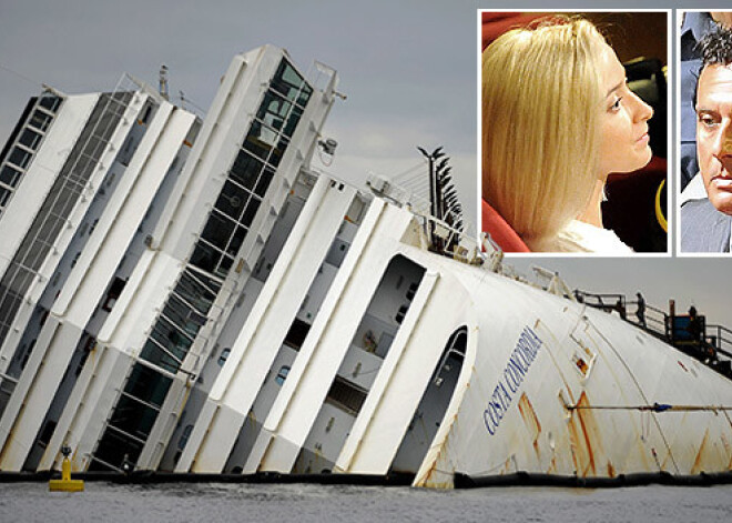 Vai tiešām šī blondīne, flirtējot ar kapteini, apgāza "Costa Concordia"? FOTO