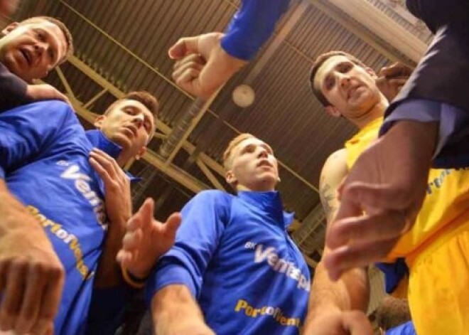 "Ventspils" basketbola klubs izcīna ļoti smagu uzvaru pār Tartu "Rock"