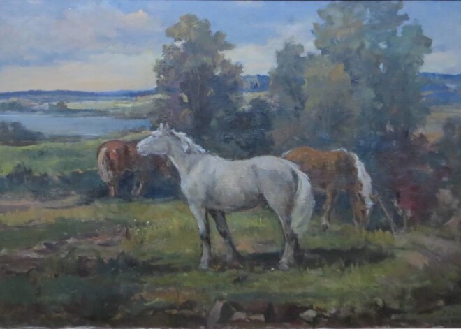 Jānis Lauva. „Baltā ķēve”.