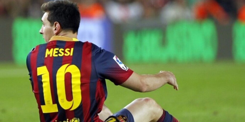 Pasaules labākais futbolists Mesi šogad varētu vairs nespēlēt. VIDEO