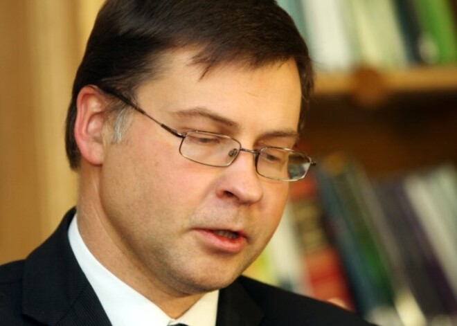 Dombrovskis: "Mums ar prezidentu tiešām bija ļoti laba, cilvēciska saruna"