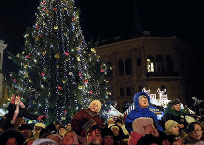 Pirmajā Adventē Rīgā notiks Ziemassvētku egles iedegšana, vairāki koncerti un pasākumi bērniem