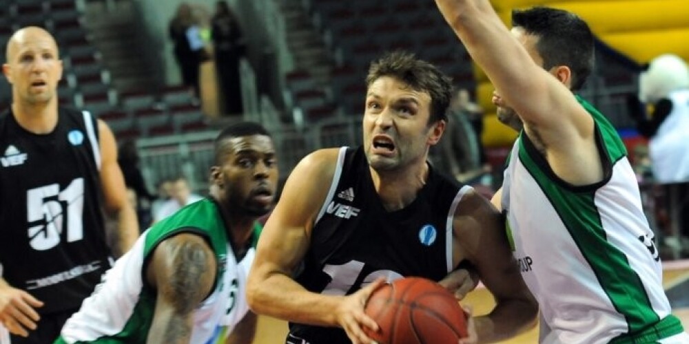 Vienu no saviem labākajiem mačiem pēdējā laikā aizvadīja "VEF Rīga" kapteinis Kristaps Janičenoks.