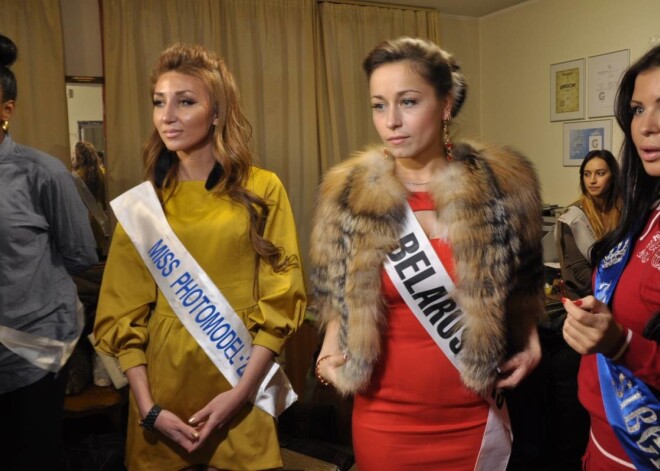 Konkursa „Miss Top of the World 2013” dalībnieces.