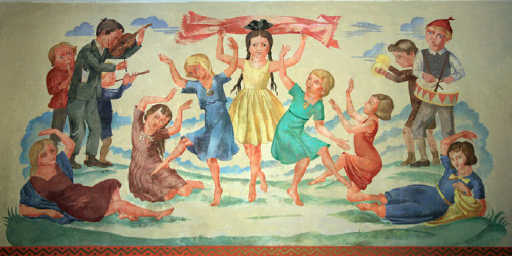 Latviešu glezniecības vecmeistars 1927. gadā uz Ogres sanatorijā (tagad - Bērnu klīniskās universitātes Rehabilitācijas nodaļa) radīja krāšņas freskas, kuras visi aicināti iepazīt īpašā pasākumā sestdien, 11. janvārī.