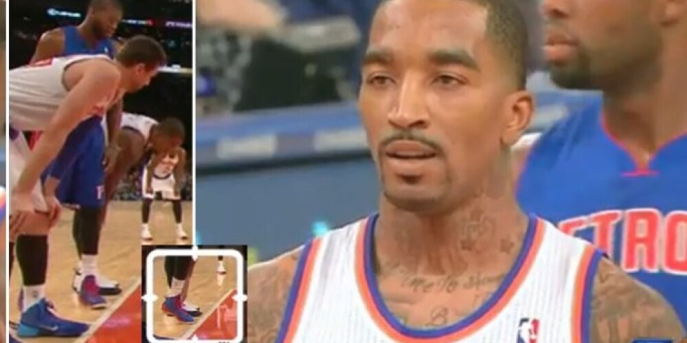 "Knicks" basketbolists Smits sodīts par pretinieka kurpju saišu atšņorēšanu. VIDEO