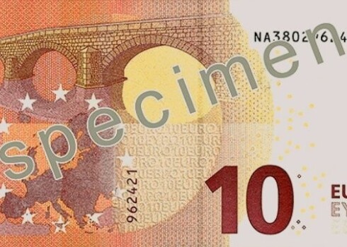 Jaunā 10 eiro banknote apgrozībā nonāks 23.septembrī